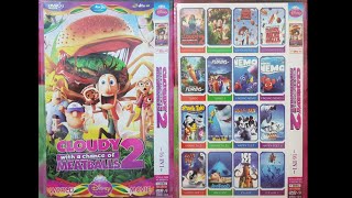 Cloudy With A Chance Of Meatballs 2 World Disney Princess Movie Dvd Menu 2020