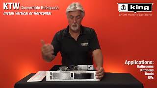 Watch the product video for King Electric KTW Series Convertible Kickspace Heater