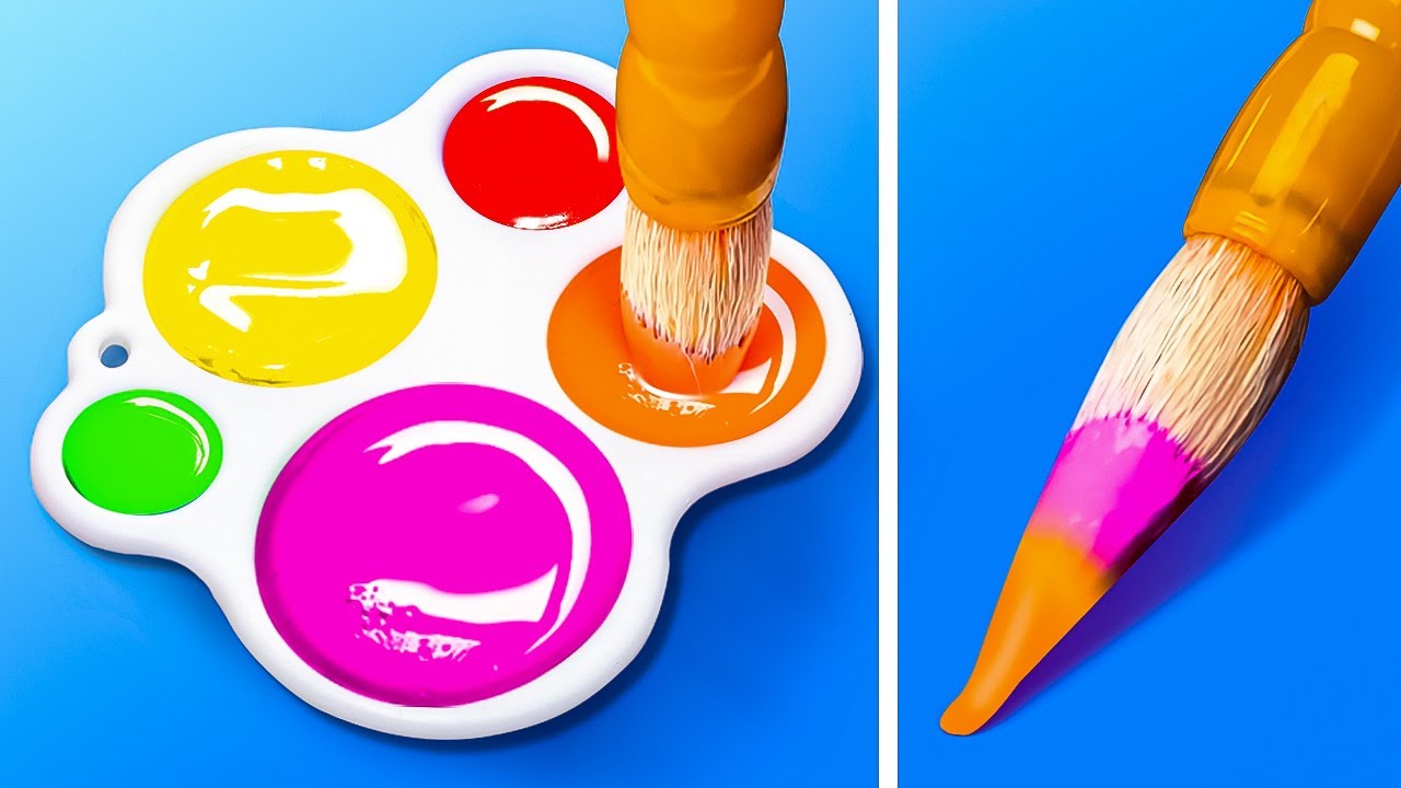 CÓMO DIBUJAR PARA PRINCIPIANTES || Trucos rápidos de pintura e ideas artísticas que adorarás