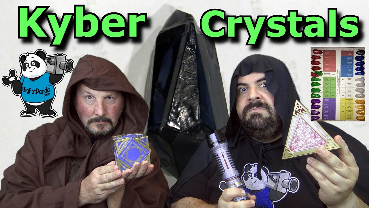 Complete Guide to Kyber Crystals & Holocrons RARE Black Star Wars