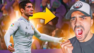 مهنة لاعب : بداية الحماس في دوري ابطال اوروبا ( اهداف مجنونة ) - FIFA 23 !! 😱🔥