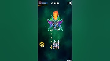 Space Shooter - Galaxy Attack Boss 4 veteran difficulty with 3 stars without boost