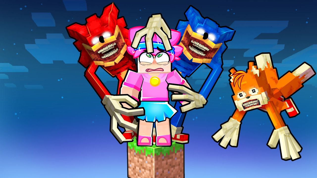 Atrapado en un Bloque Terrorifico de SHIN SONIC 😨👻 INVICTOR Minecraft
