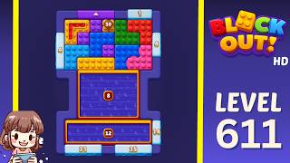 Block Out Level 611 Solution Walkthrough