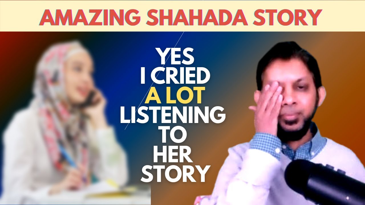 Very Emotional Shahada - Tears of Joy Upon Converting to Islam