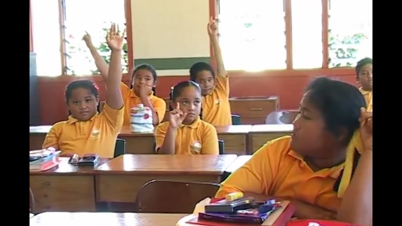Tonga Ocean of Light International School Lavalava Simple Tongan Style Orange LT8 main image 0