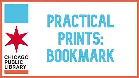 Practical Prints: 3D Print a Bookmark