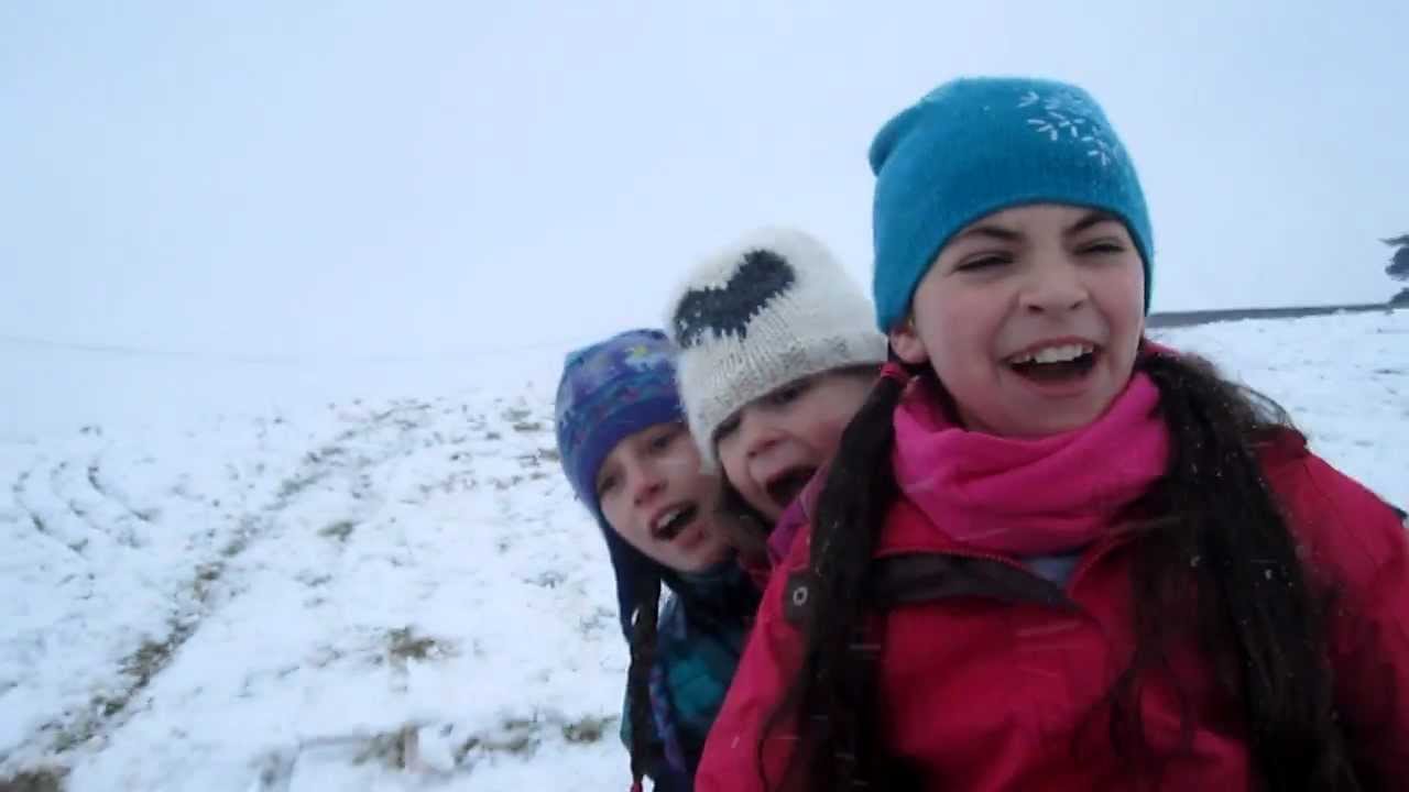 Sledging Powick January 2013 (3 on 1 sledge)