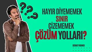 Not Being Able to Say No Doesn't Make You a Good Person | SERHAT YABANCI