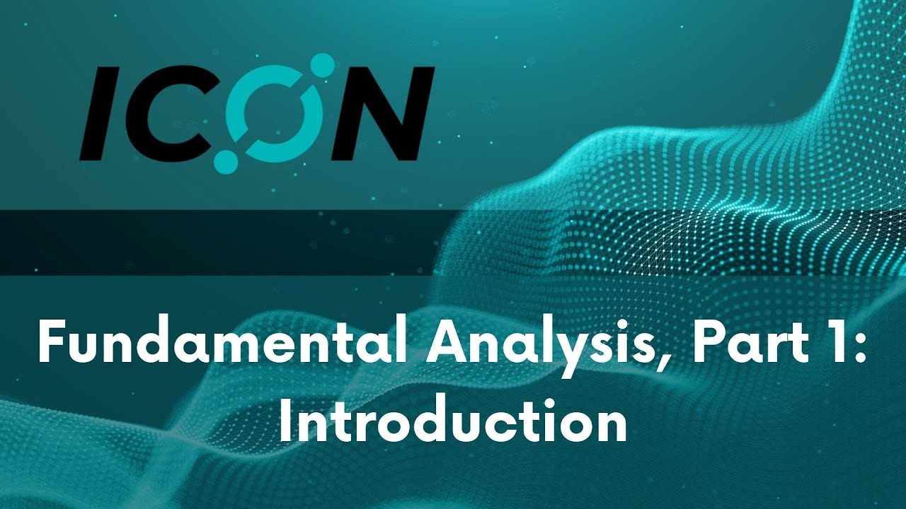 ICON Fundamental Analysis, Part 1: Introduction