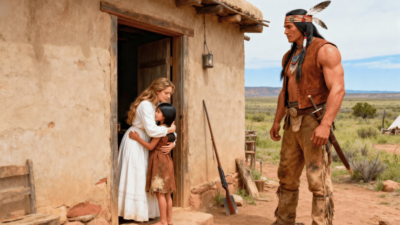 A viuva adotou uma crianca apache perdida, sem saber que era filha do guerreiro mais temido