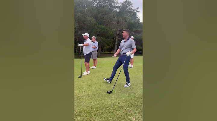 That's the world's LOUDEST golf ball!! 🏌️💥😂