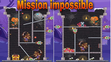 How to Loot - Pin Pull & Hero Rescue - Halloween  Level 20 to 40  #halloween #live