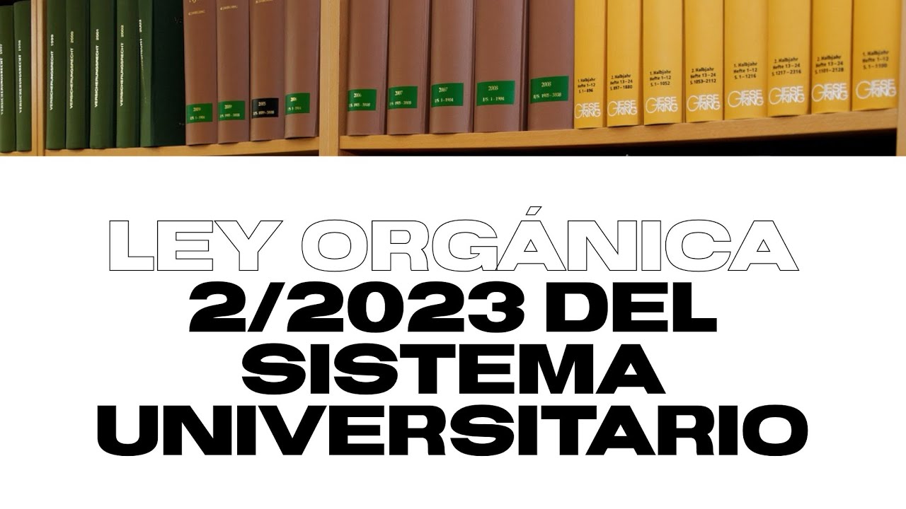 ley-org-nica-2-2023-del-sistema-universitario-youtube