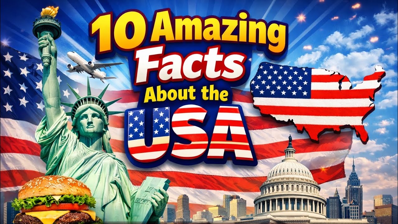 10 Amazing Facts About the USA 🇺🇸 | Things You Won’t Believe!