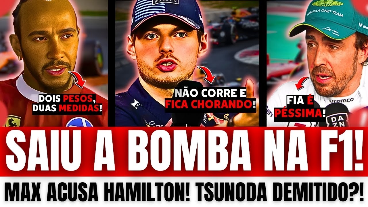 Usefto Max Verstappen faz DECLARAÇÃO POLÊMICA após PUNIÇÃO de Lewis Hamilton ...
