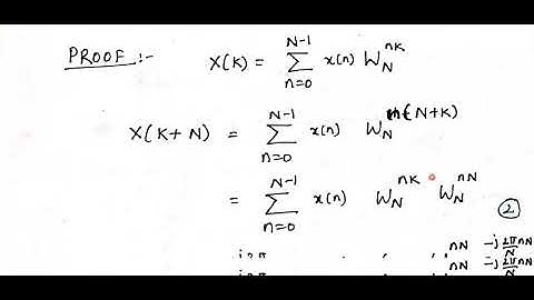 JNTUK R16 III ECEIISEM DIGITAL SIGNAL PROCESSING UNIT2 PROPERTIES OF DFT 1  BY K MANOJ 13 5 2021