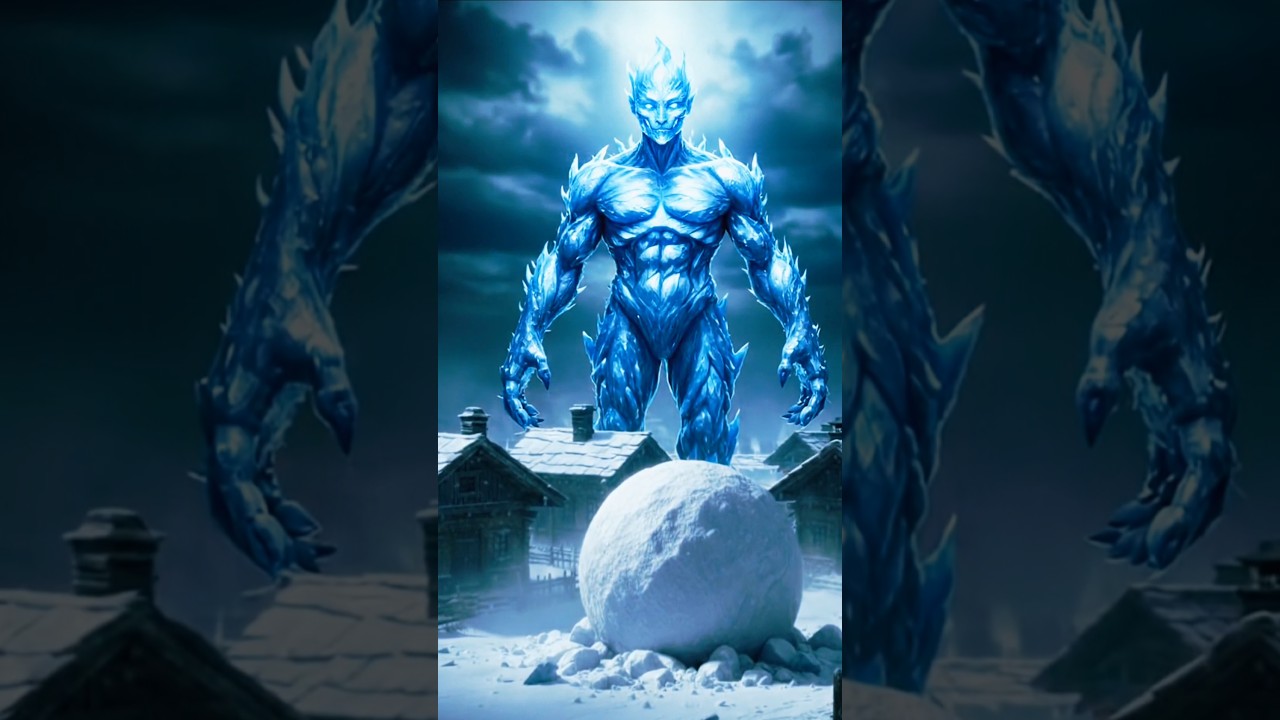 The Ice Monster Who Became a Hero "🥹 