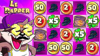 DOING HUGE SPINS ON LE RAPPER!