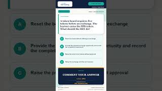 A token board requires five tokens before an exchange | RBT Question #shorts