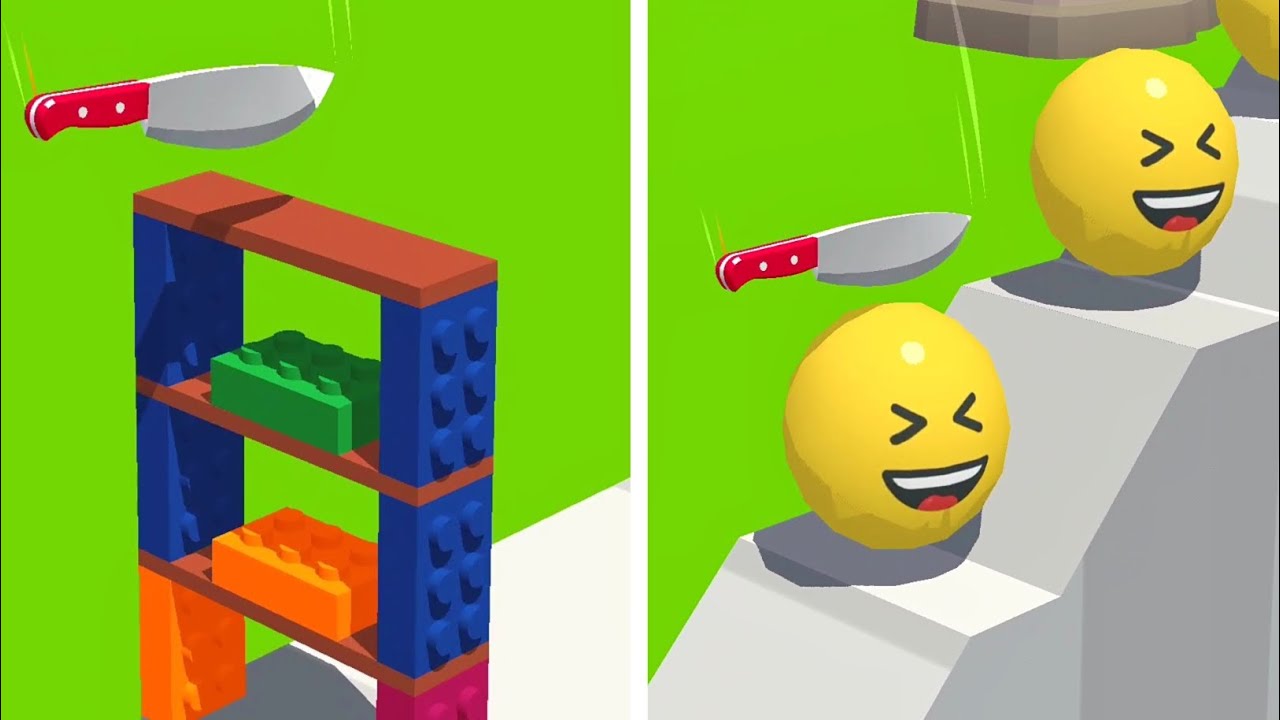 Slice It All Gameplay! Very Satisfying and Relaxing ASMR Slicing Video NEW UPDAT