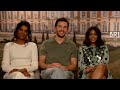 Bridgerton: Jonathan Bailey, Simone Ashley &amp; Charithra Chandran on LOVE TRIANGLE in Season 2