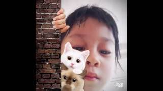 Aubrey and her friends playing with the #eggcamera egg app screenshot 4