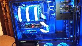 Coolermaster Cosmos 2 Window Mod Gaming Rig Update