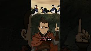 Sokka thinks birds are Fire Nation drones 🔥😩🕊 | Avatar #Shorts