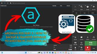 Aronium POS Part 5 | How to Backup &amp; Transfer Database to Another PC (Full Guide SA)