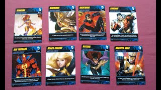 The final supervillain destroyed?? - DC Deck building game: "Heroes Unite" gameplay