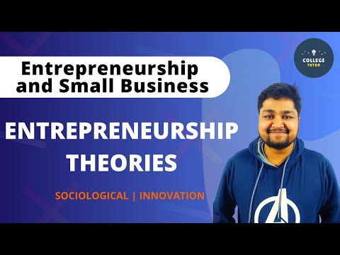 Video: Vad är sociologisk teori inom entreprenörskap?