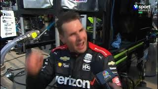 Will Power Post-Race interview IndyCar Detroit Grand Prix 2021