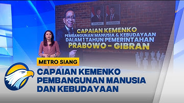 Capaian Kemenko PMK Dalam 1 Tahun Pemerintahan Prabowo-Gibran | Metro Siang