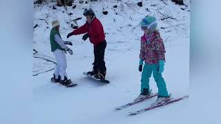 Skiing Sugar Mountain Easy Street