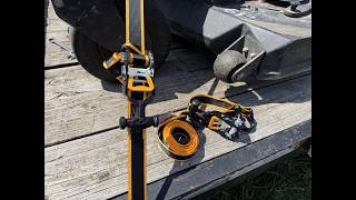 LONG 16 f t  Ratchet tie down straps!!!!