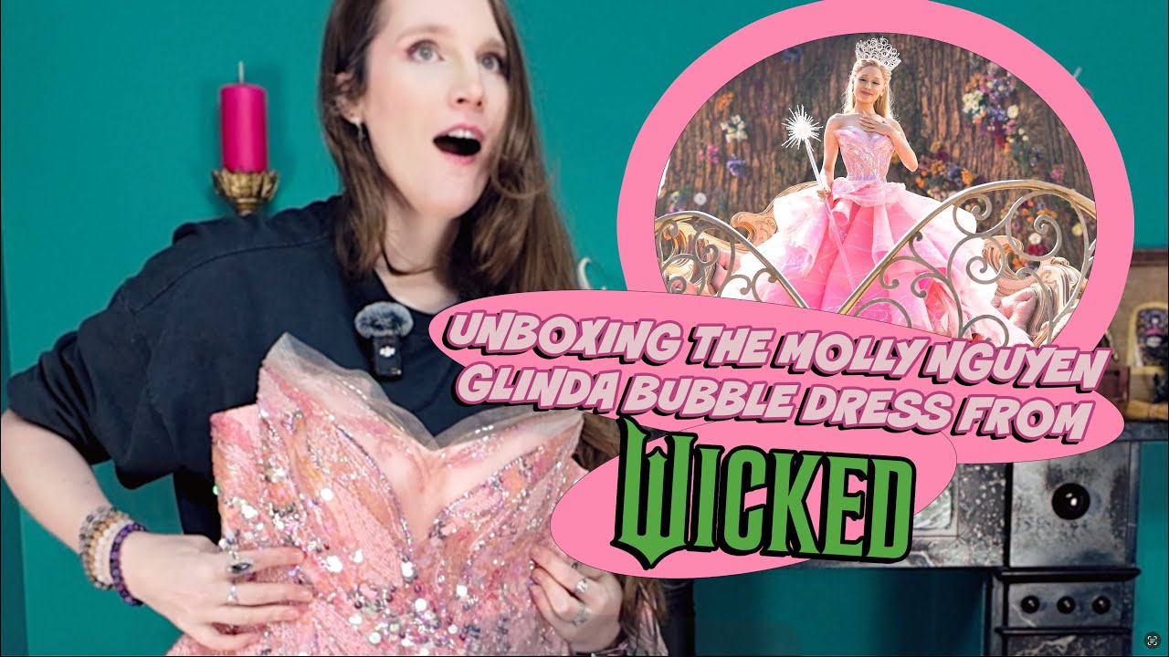 Alice Strange - Costuming - Unboxing Molly Nguyen's Glinda Bubble Dress - Wicked