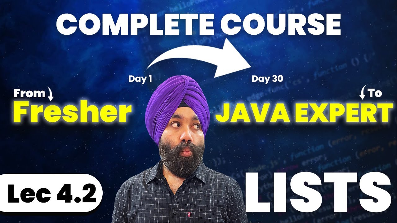 4.2 Lists in Java (ArrayList, LinkedList)