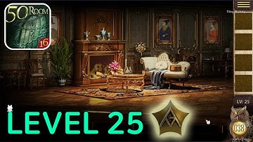 Can You Escape The 100 Room 16 Level 25 Walkthrough (50 Rooms 16)