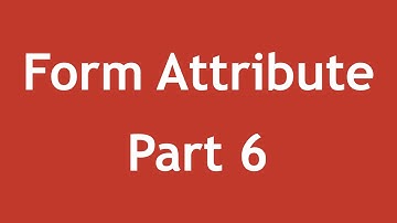 [ Html5 In Arabic ] #26 - Form Attributes - Readonly vs Disabled