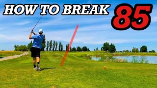 HOW TO BREAK 85 IN GOLF | Shot by Shot 83 with Ryan from Golf Funatics @ The Reserve at Spanos Park