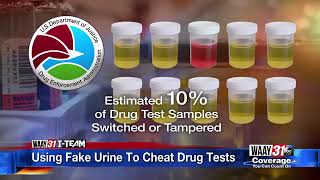 Using Fake Urine To Cheat Drug Tests