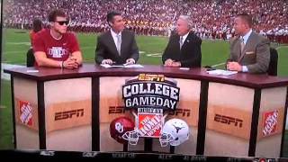 Lee Corso picks Oklahoma over Texas