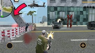 Miami crime simulator (Police Fight on a Broken Bridge) - Fight Police with Machine Gun - HD screenshot 1