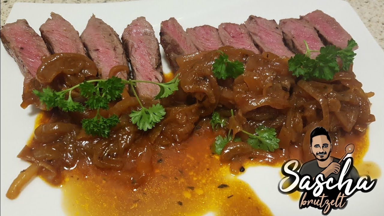 Pikante ZWIEBELSAUCE - selbst gemacht schmeckt es immer am Besten