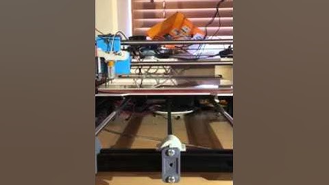 BLTouch initial bed level test.
