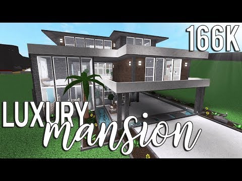 Roblox Bloxburg Luxury Mansion 166k Youtube - roblox bloxburg house luxury modern