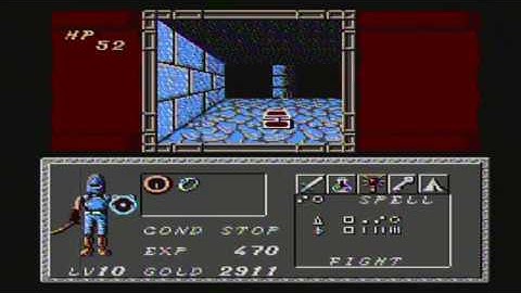 Dungeon Magic: Sword Of The Elements [NES XLP] ep 4: Dungeons In The Sky pt 12