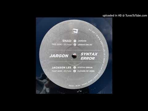 Jackson Lee — Snad - Jargon (DC-06)