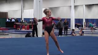 Skyler Downs Level 8 Floor Routine 2019 Commonwealth Cup 9.4